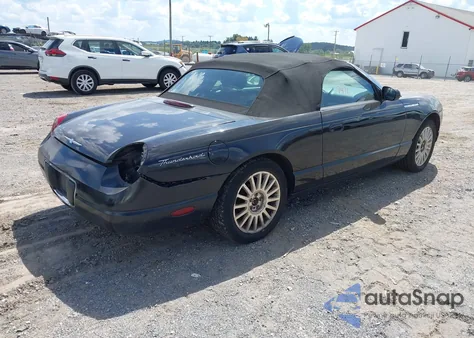 2005 Ford Thunderbird 50Th Anniversary из США, поврежденный, VIN 1FAHP60AX5Y106917
